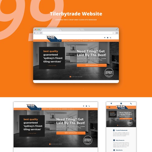 A New Website For Tiler by trade