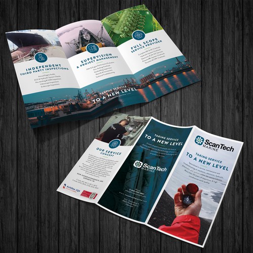  We need a new brochure for the maritime industry - ScanTech Marine