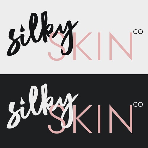 Silky skin logo design