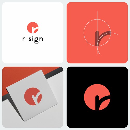 r sign logo memorable