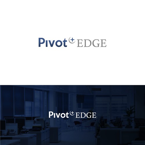 Create a new logo and business card for Canadian recruitment marketing firm, Pivot + Edge