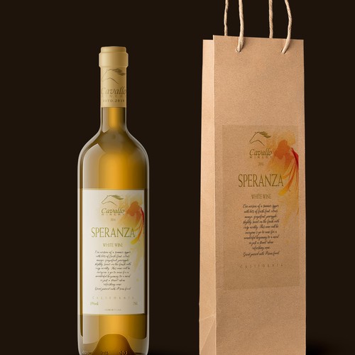 White Wine Label