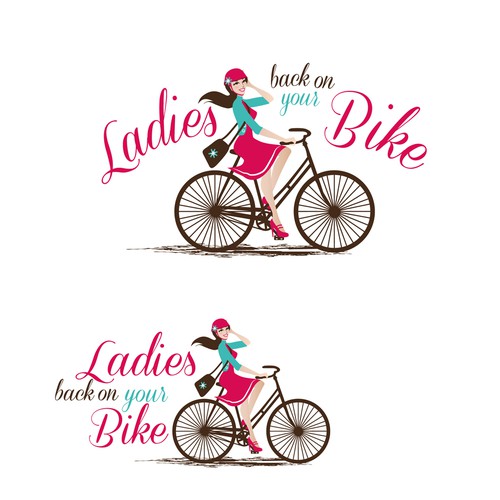 Help 'Ladies back on your bike' with a new logo