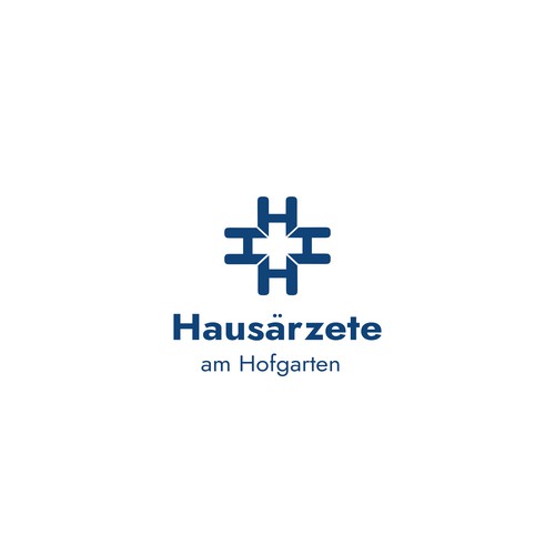 Logo Concept for Hausarzete Medical Clinic 
