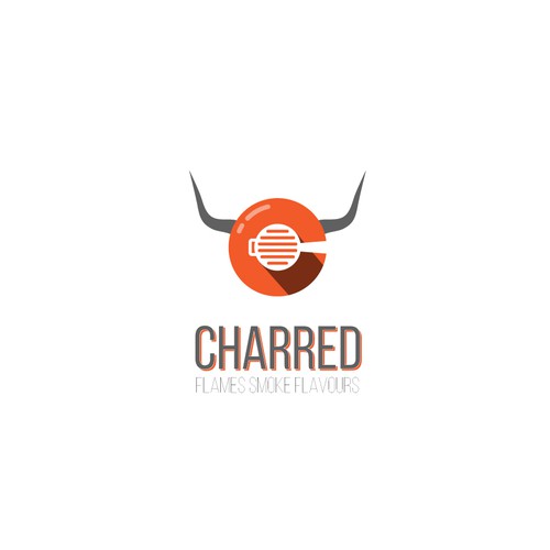 Bold Logo concept for Charred