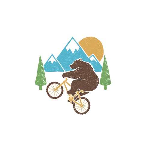Vintage Wheelie Bear