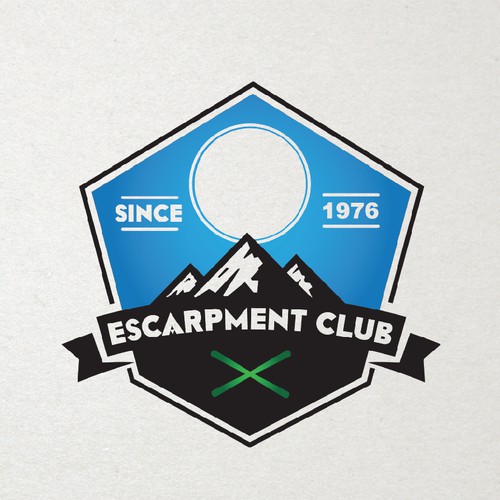 Creating a logo for an Adult Outdoor Sport Club, retro look, clean and cool.