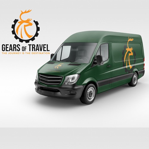 Logo concept for van rental
