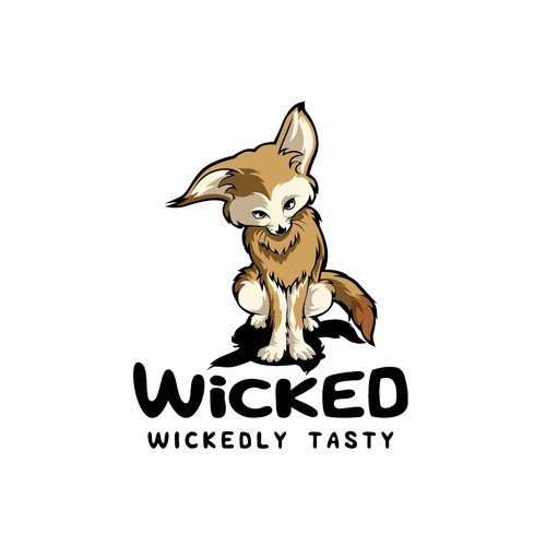 A Wicked hipster logo for a wicked company