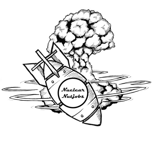 Nuclear Nutjobs Logo Design (Mid)