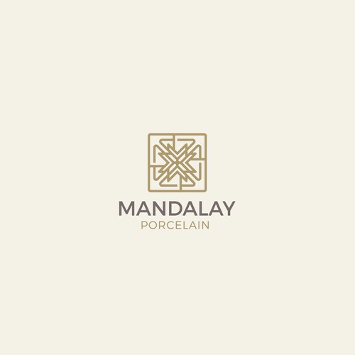Porcelain Company Logo.