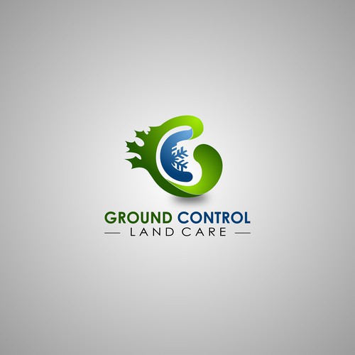 3d and modern concept for Ground Control Land Care