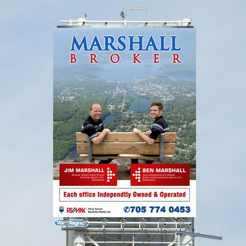 Billboard design for Marshall