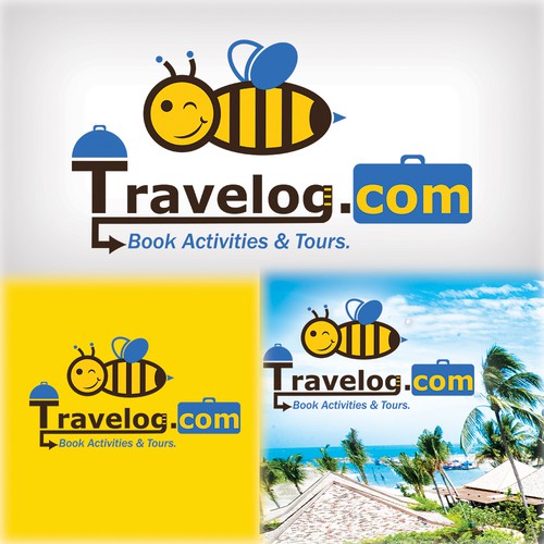 Playful Design Logo For Travel company