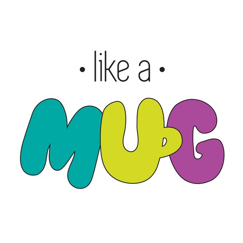 like a mug logo