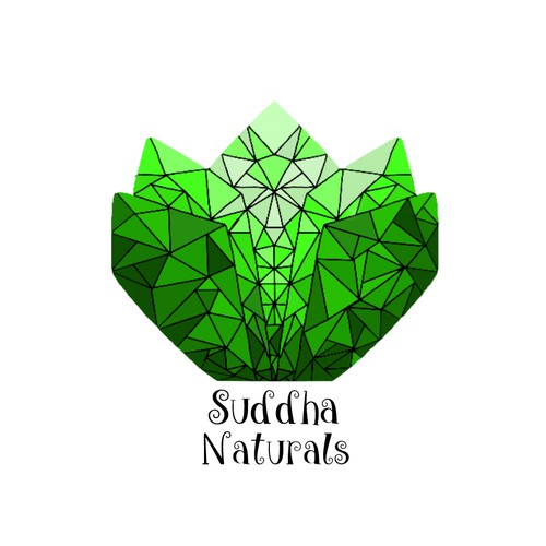 Herbal Medicine Crystalline Logo