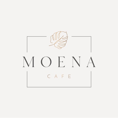 Modern, elegant logo for a cafe