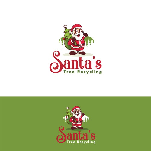Santa's Tree Recycling