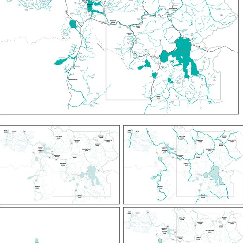 Firehole Ranch River Map