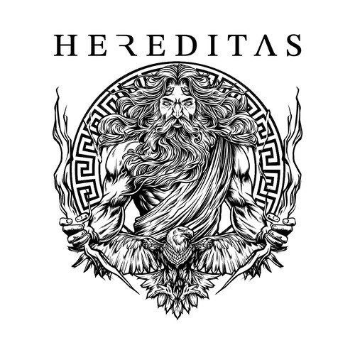 HEREDITAS Zeus Tshirt Design