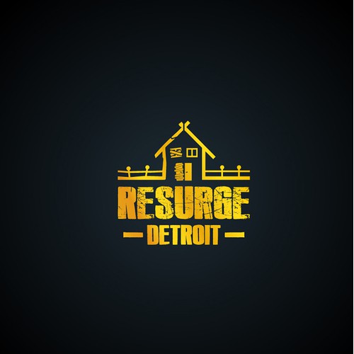 Logo for damaged homes