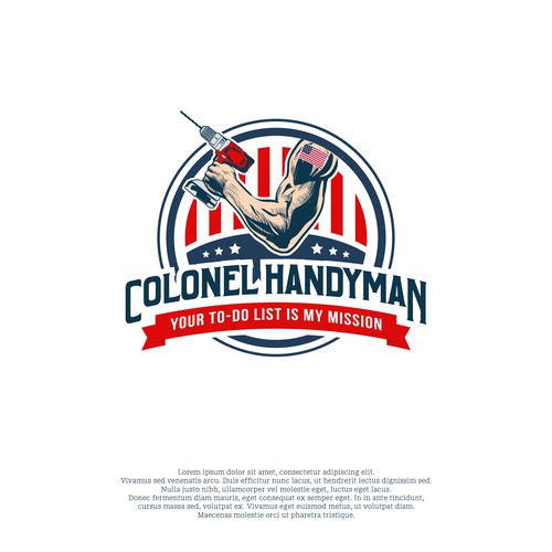 Logo concept for COLONEL HANDYMAN