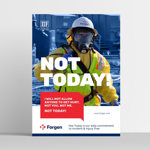 FORGEN - NOT TODAY POSTER