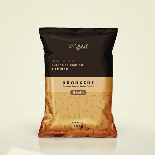 Snack pack to Snoggy (arancini)