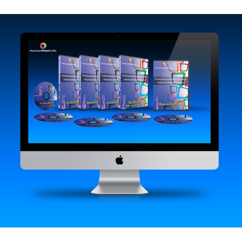 Product Packaging and Logo for a 5-Module Info Product to be sold to Professional Photographers