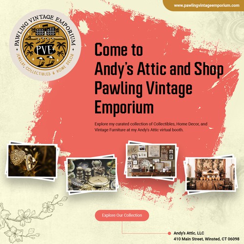 Vintage Business Launch online and retail