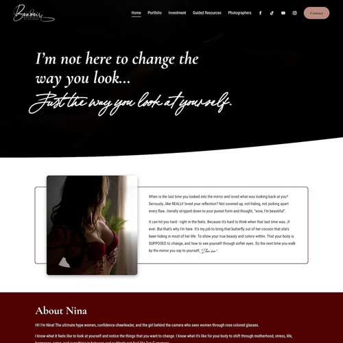 Boudoir by Nina Rose Design