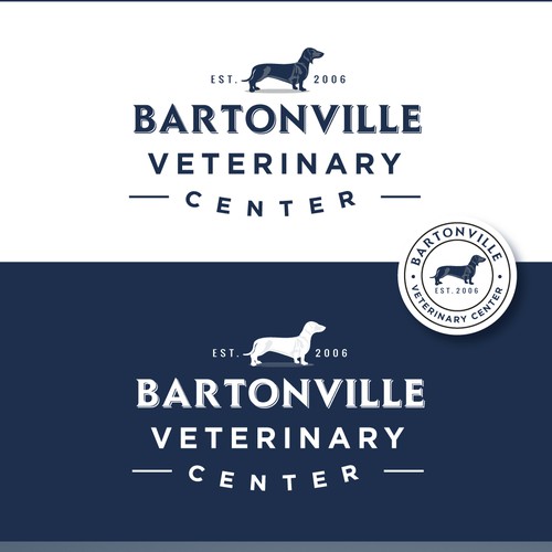 Veterinary Clinic  Logo Identity