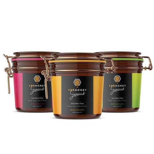 Design Concept for Honey Label