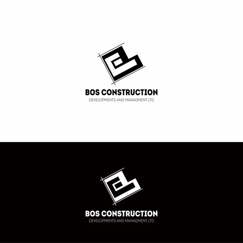 Bos Construction/logo design 