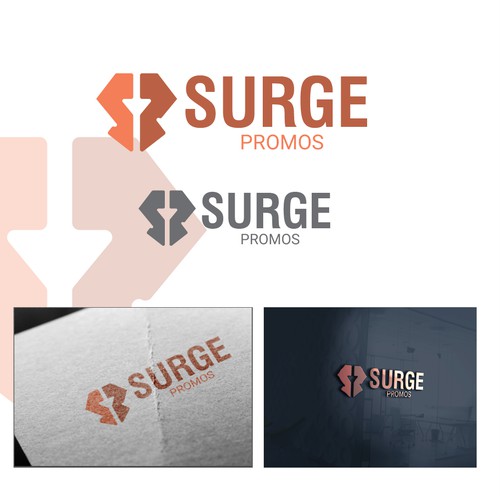 concept logo for Surge Promos