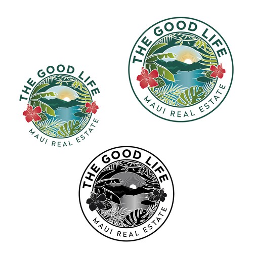 Maui Tropical Luxe Real Estate Logo
