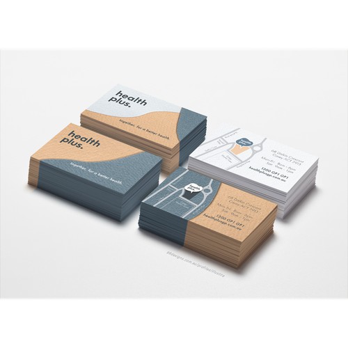 Business Card Designs for HealthPlus GP Clinic