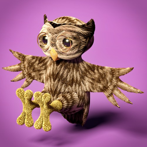Geeky Owl — Character Mascot
