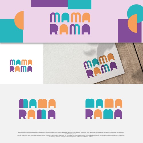 Logo Design Mama Rama