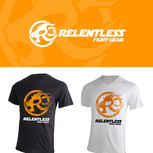 Logo Design for Relentless Fight Gear