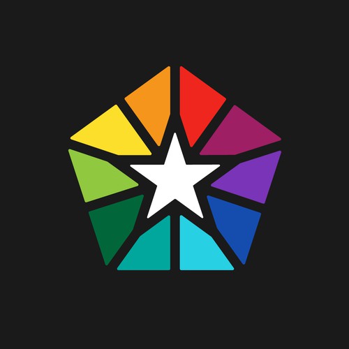 Star + Rainbow logo