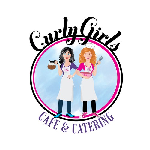 Curly Girls Cafe & Catering needs a logo
