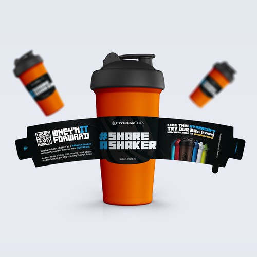 Protein Shaker Label