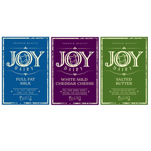 dairy labels