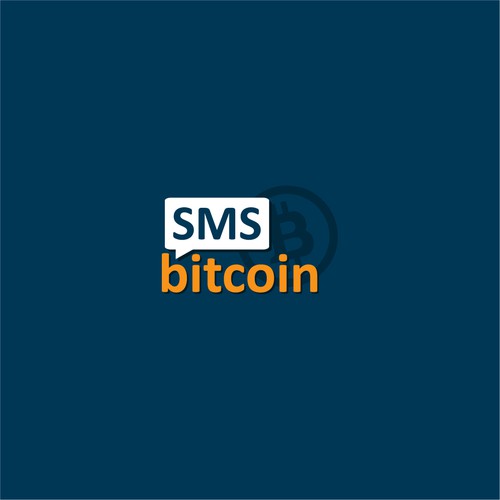 Logo design for SMSbitcoin