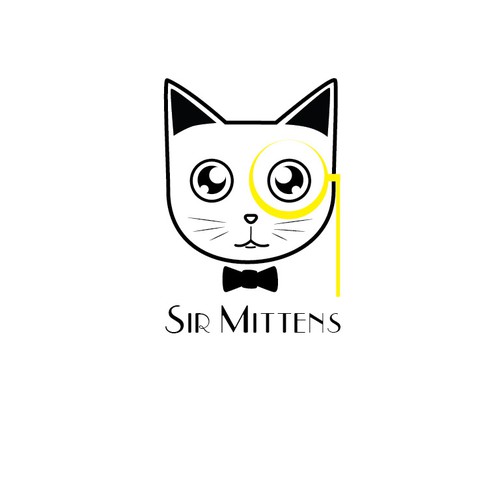 Logo for cat shop