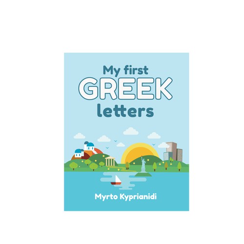 E-book for kids My Greek letters