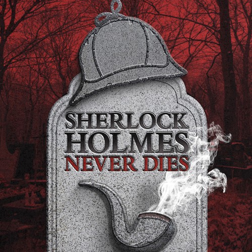Sherlock Holmed Never Dies Book Cover Concept