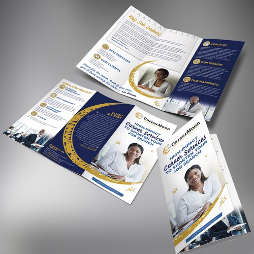 Career Moon Trifold brochure