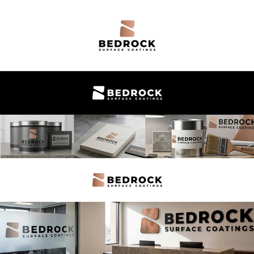 Modern logo for surface coatings company